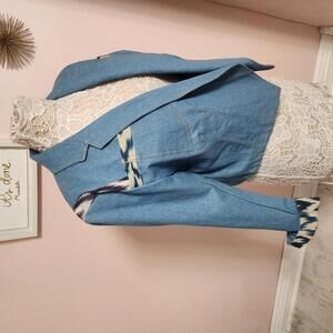 Flawless Rikeli vintage denim jean jacket S M see measurements